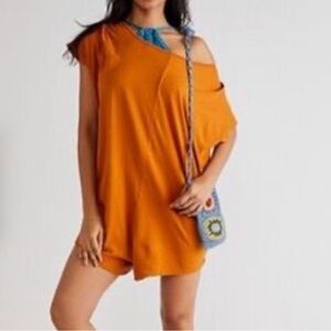 Free People Beach | Ice Cream cotton romper